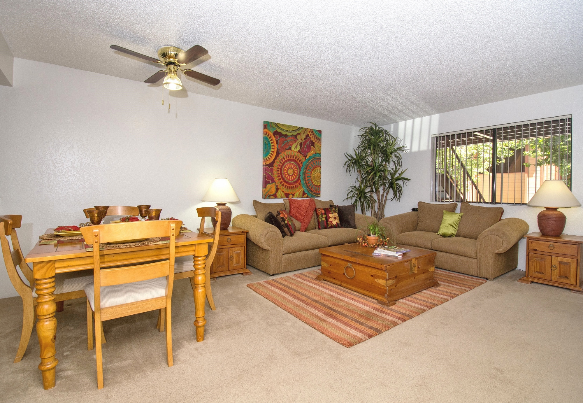 Open Floor Plan at Butterfield Apartment Homes, Flagstaff, AZ, 86004
